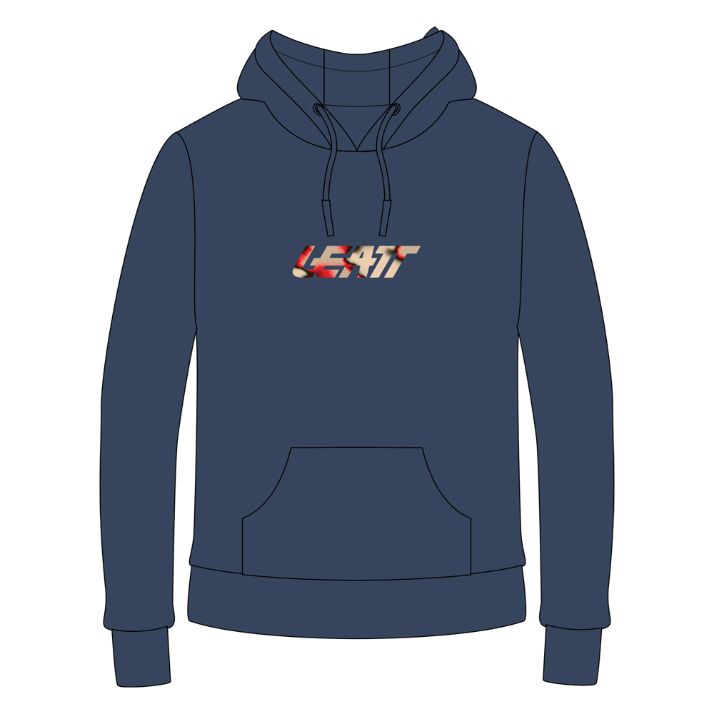 HOODIE CORE DENIM BLUE LARGE